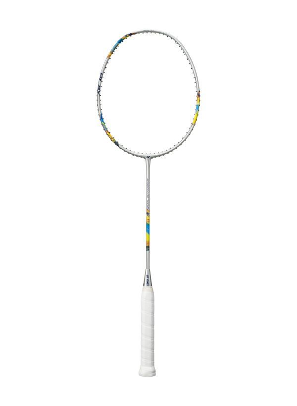 2024 Yonex Nanoflare 700 PLAY Badminton Racket [Silver/Sky Blue]