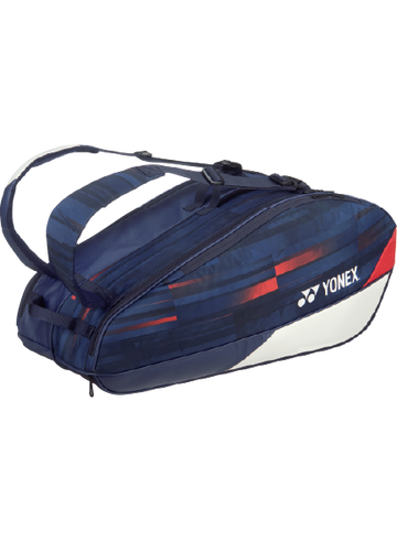 Yonex BA26PA 6pc Limited Pro Racket Bag [White/Navy/Red]