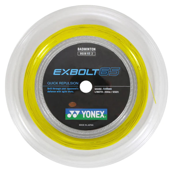 Yonex EXBOLT 65 Badminton String Reel (200m)