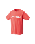 Yonex 16428 Men's Logo T-Shirt [Coral Red]