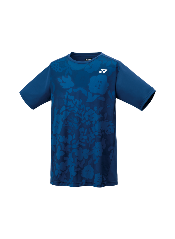 YONEX 16631 Axelsen Replica Men's Badminton Shirt [Sapphire Navy]