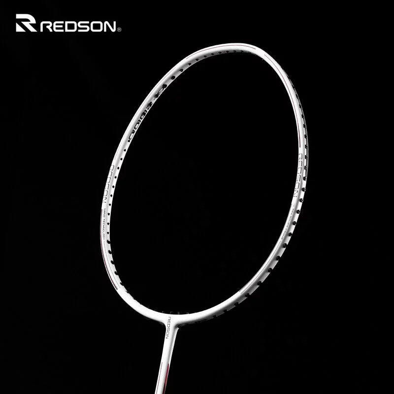 Redson β-2000 Badminton Racket [White/Red]