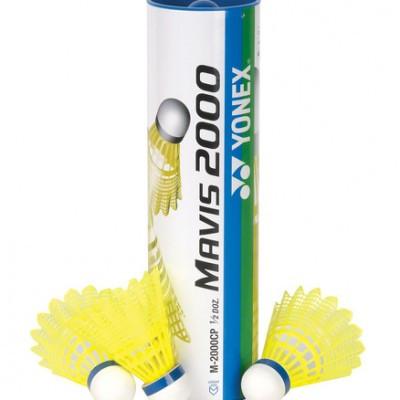 Yonex Mavis 2000 Medium Speed Nylon Shuttlecocks [White]