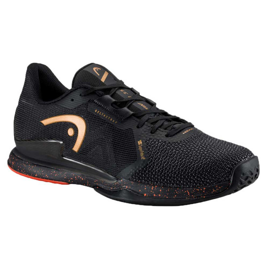 HEAD Sprint PRO 3.5 SF Men Tennis Shoes [Black/Orange]