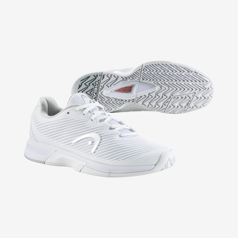 HEAD Revolt PRO 4.0 Ladies Tennis Shoes [White/Grey]*CLEARANCE*