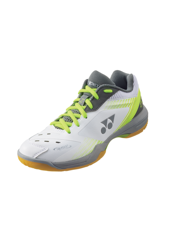 Yonex Power Cushion 65Z3 Ladies Badminton Shoes [White/Lime]