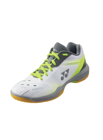 Yonex Power Cushion 65Z3 Ladies Badminton Shoes [White/Lime]