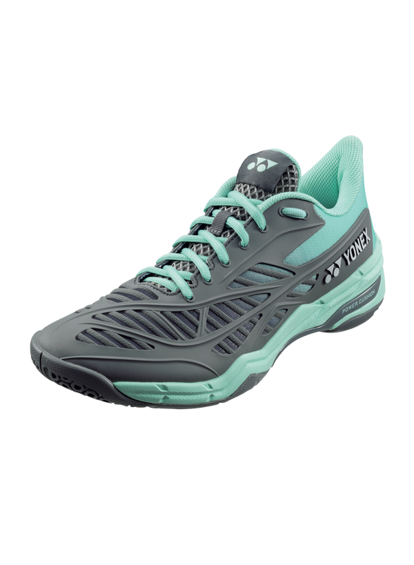 Yonex 2021 Power Cushion Cascade Drive Badminton Shoes [Gray/Pale Green]