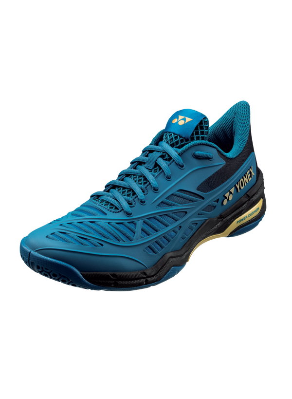 Yonex 2021 Power Cushion Cascade Drive Badminton Shoes [Teal Blue/Gold]