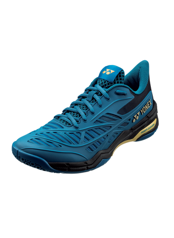 Yonex 2021 Power Cushion Cascade Drive Badminton Shoes [Teal Blue/Gold]