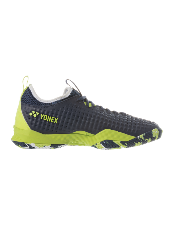 Yonex Power Cushion Fusionrev 4 Tennis Shoes [Lime/Navy]